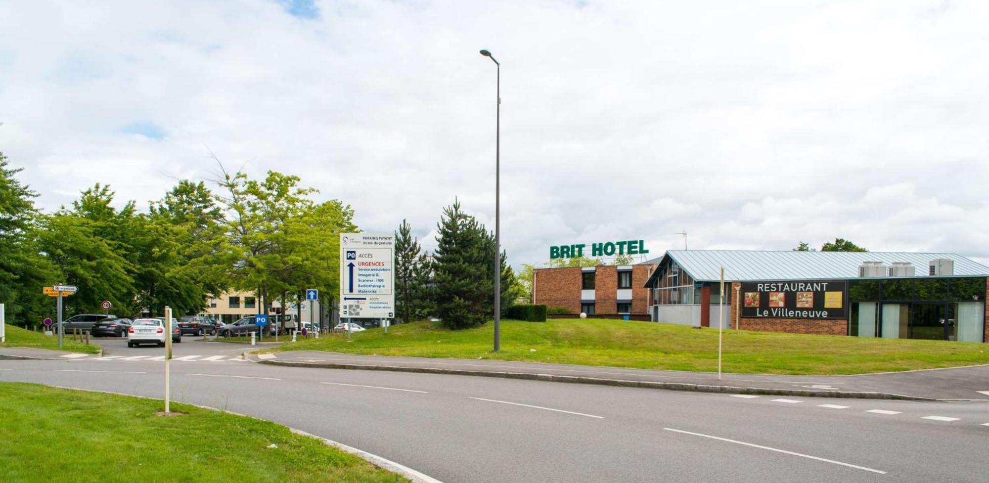 Brit Hotel Rennes St Gregoire - Le Villeneuve Saint-Grégoire エクステリア 写真